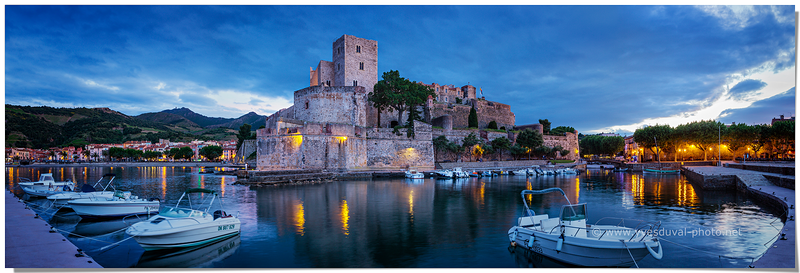 Le port de Collioure (Corse-du-Sud, Corse)