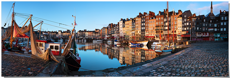 Honfleur et la côte fleurie (Calvados, Normandie)