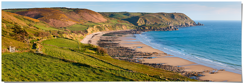 La baie d'Ecalgrain (Manche, Normandie)