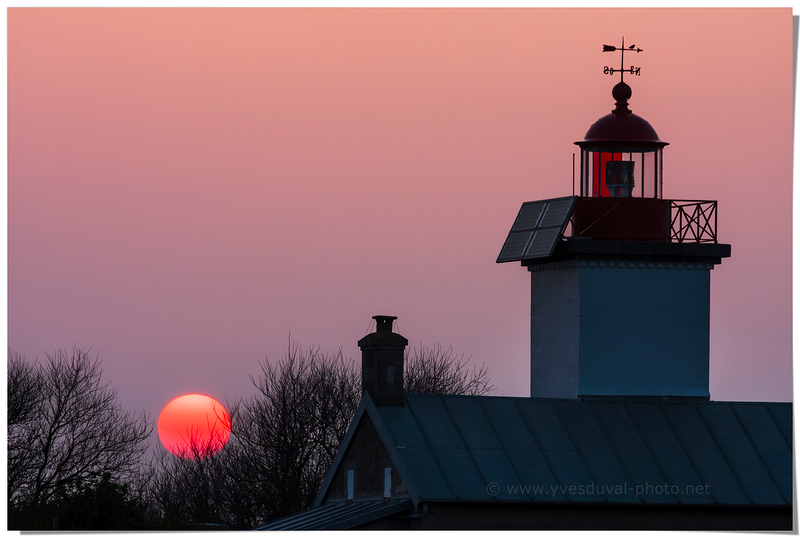 Le phare de la pointe d'Agon (Agon-Coutainville, Manche, Normandie)