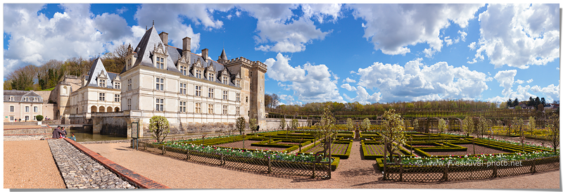 Le chateau de Villandry (Indre et Loire, Centre)