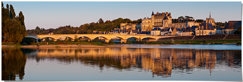 La ville d'Amboise (Indre et Loire, Centre)