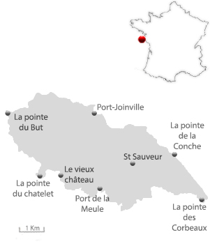 Carte de Yeu